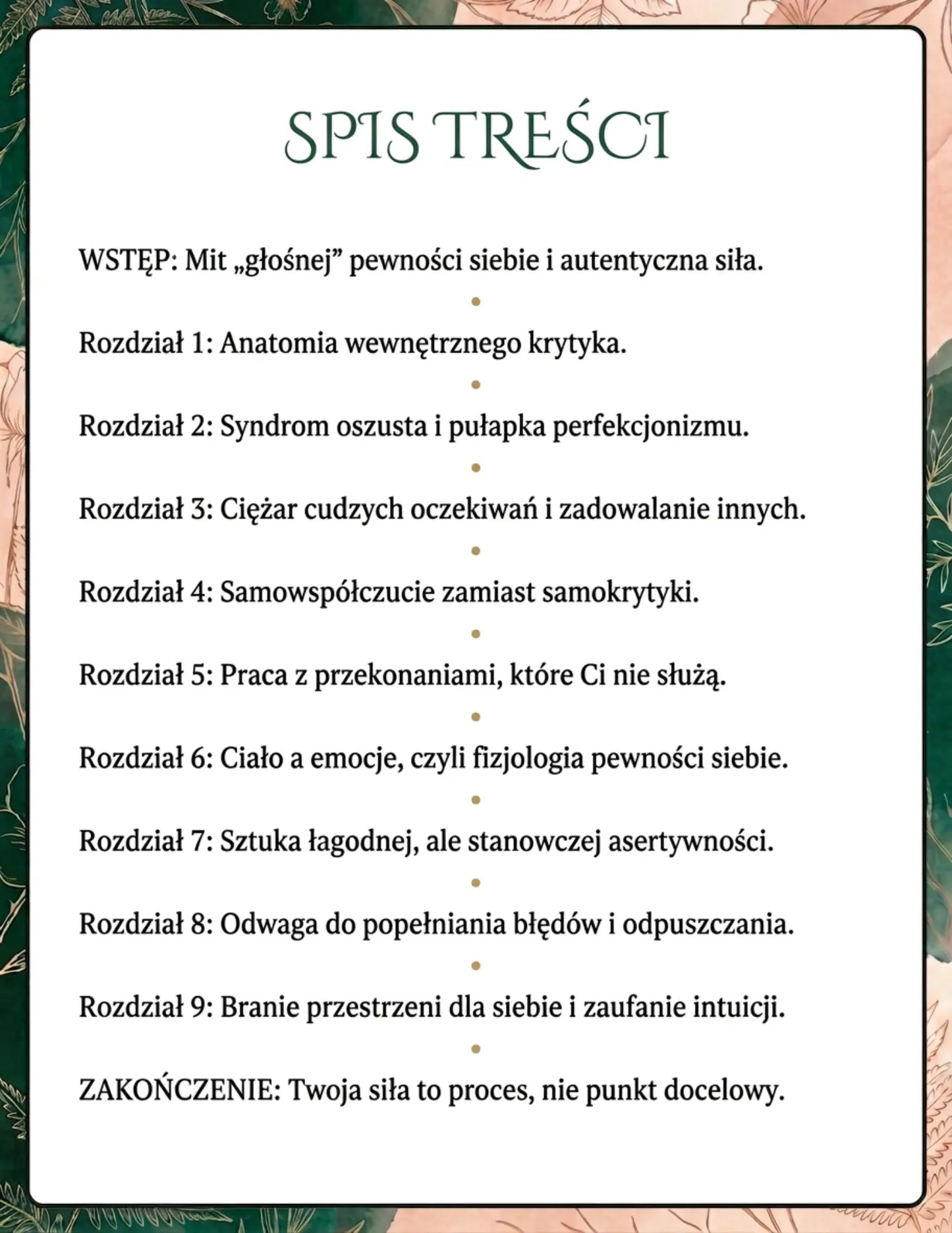 Pakiet Spokoju - "Spokojne Ciało" + "Spokojne Hormony" + "Wewnętrzna Siła"