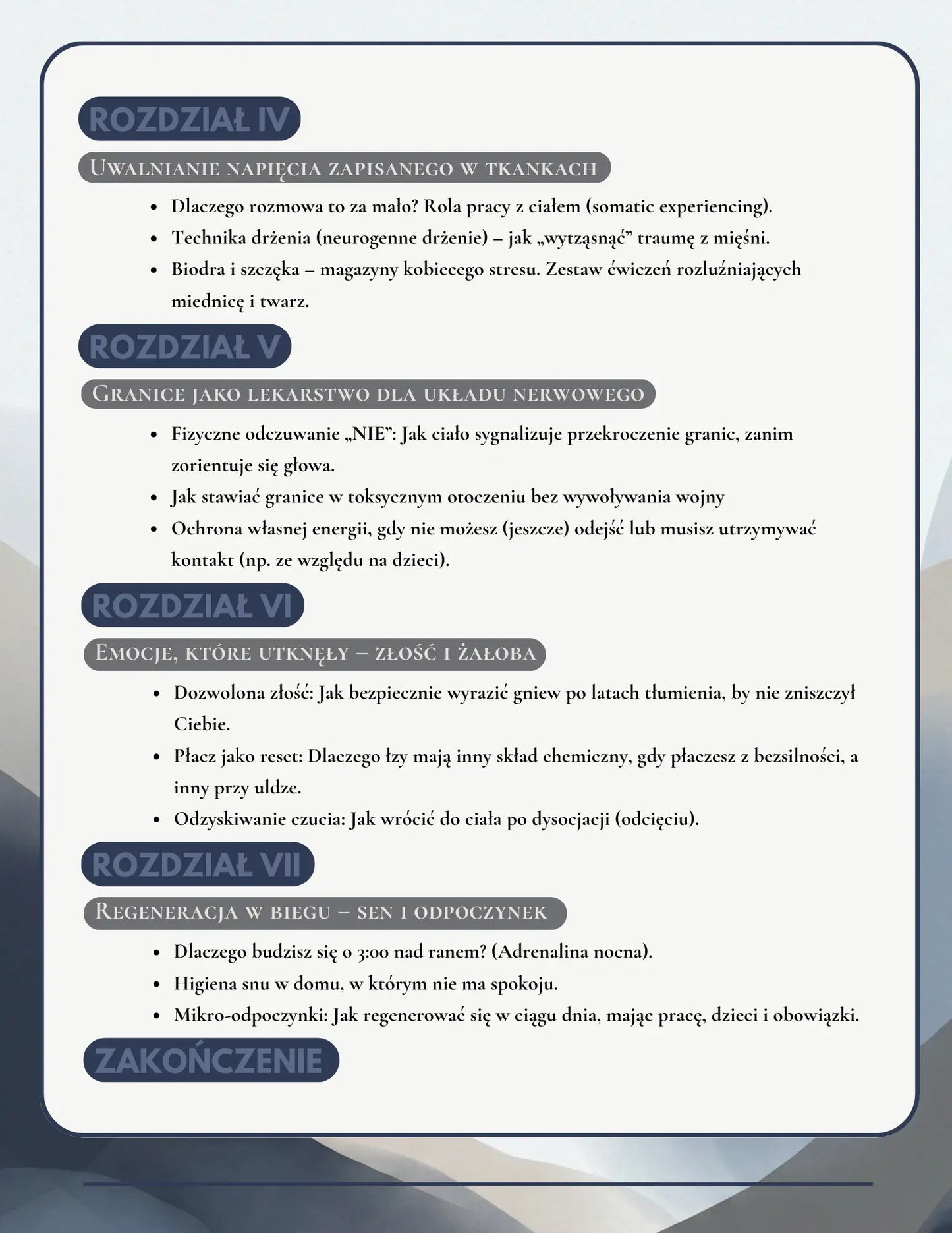 SPOKOJNE CIAŁO - jak zresetować przebodźcowany układ nerwowy i odzyskać fizyczny spokój po latach stresu.