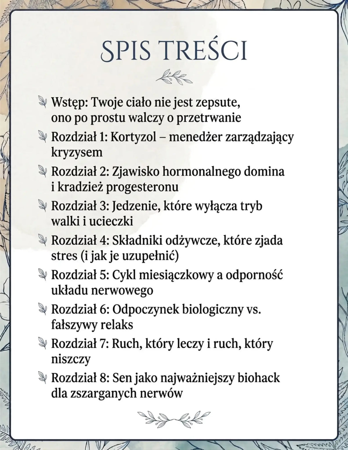 SPOKOJNE HORMONY - Jak wyjść z trybu przetrwania i odzyskać fizjologiczną równowagę bez restrykcyjnych diet.